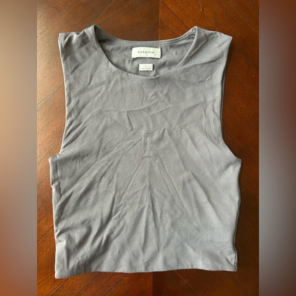 Babaton Gray Sleeveless Top size S - Picture 1 of 4